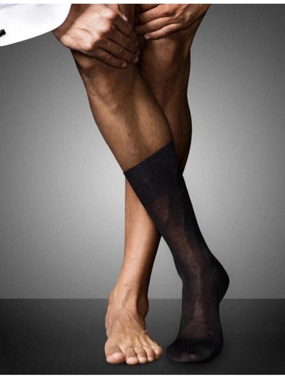 Falke no 9 Fil D’Ecosse socks blue size us 11-12 eu 45-46 nwt